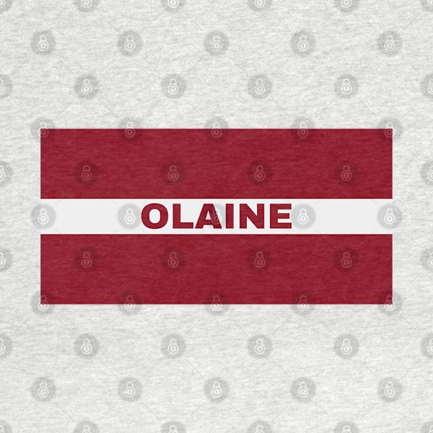 Olaine City in Latvian Flag by aybe7elf